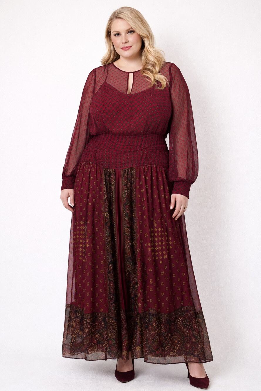 Vintage Enrico Gelini Womens 100% Silk Dress Paisley Classy Elegant Size 12 14